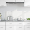 Vidaxx pared trasera de cocina transparente 100 x 40 cm vidrio templado
