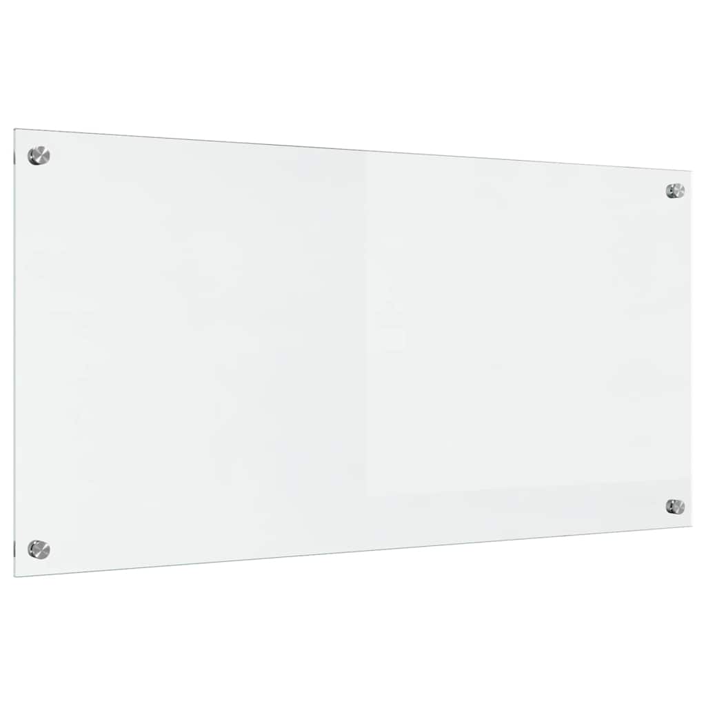 Vidaxx pared trasera de cocina transparente 100 x 50 cm vidrio templado