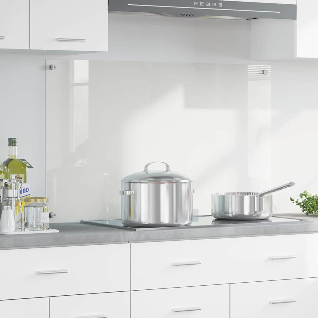 Vidaxx pared trasera de cocina transparente 100 x 60 cm vidrio templado