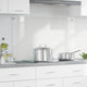 Vidaxx pared trasera de cocina transparente 100 x 60 cm vidrio templado