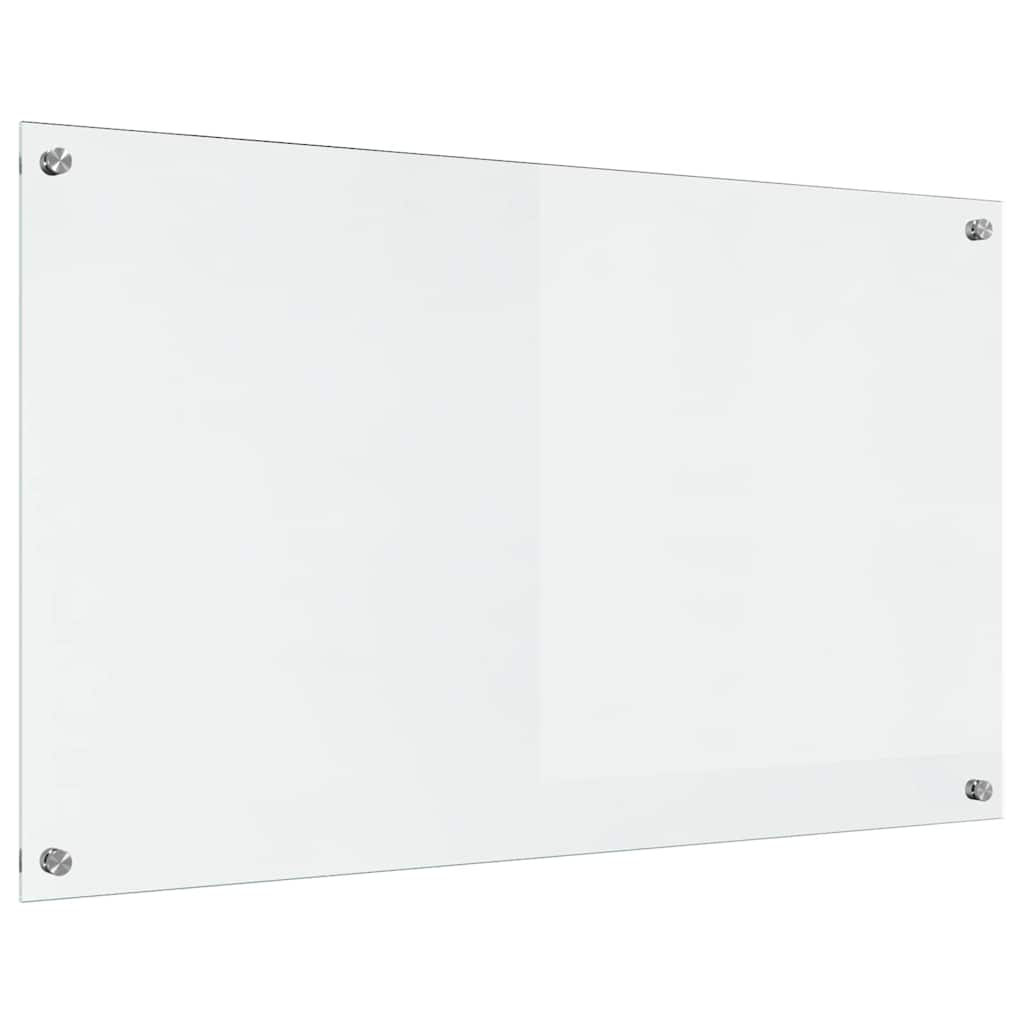 Vidaxx pared trasera de cocina transparente 100 x 60 cm vidrio templado