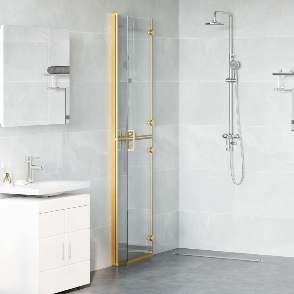 Parete doccia walk-in Vidaxx oro 90 x 6,5 x 190 cm