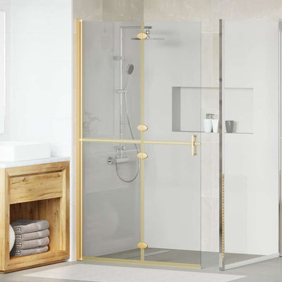 Parete doccia walk-in Vidaxx oro 90 x 6,5 x 190 cm