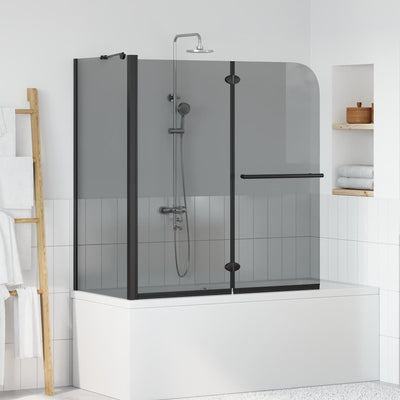 Cabina doccia bifold Vidaxx trasparente scuro 120 x 67 x 129 cm