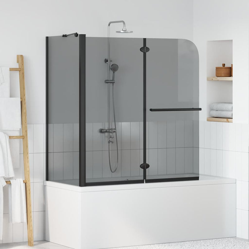 Cabina doccia bifold Vidaxx trasparente scuro 120 x 67 x 129 cm