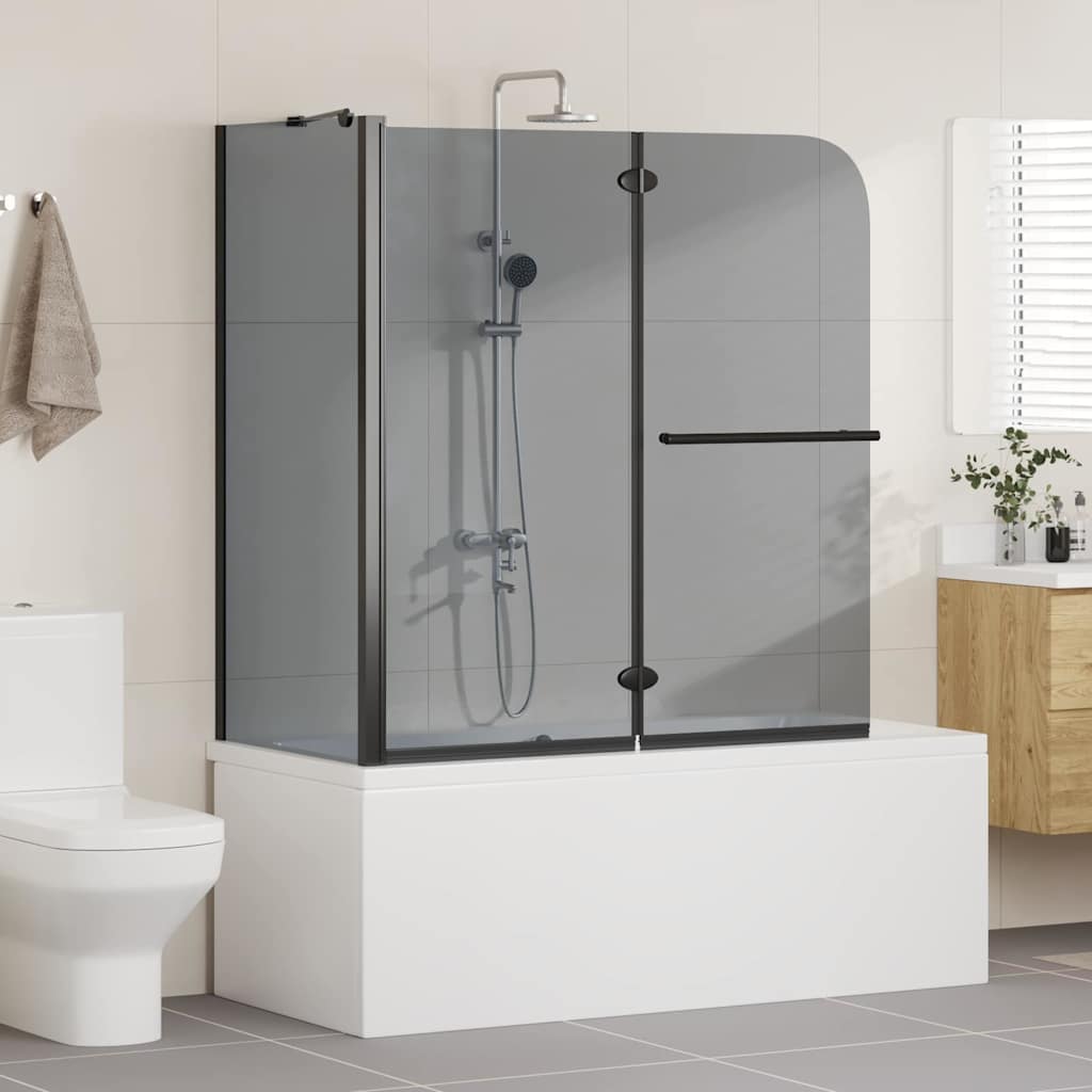 Cabina doccia bifold Vidaxx trasparente scuro 120 x 67 x 129 cm