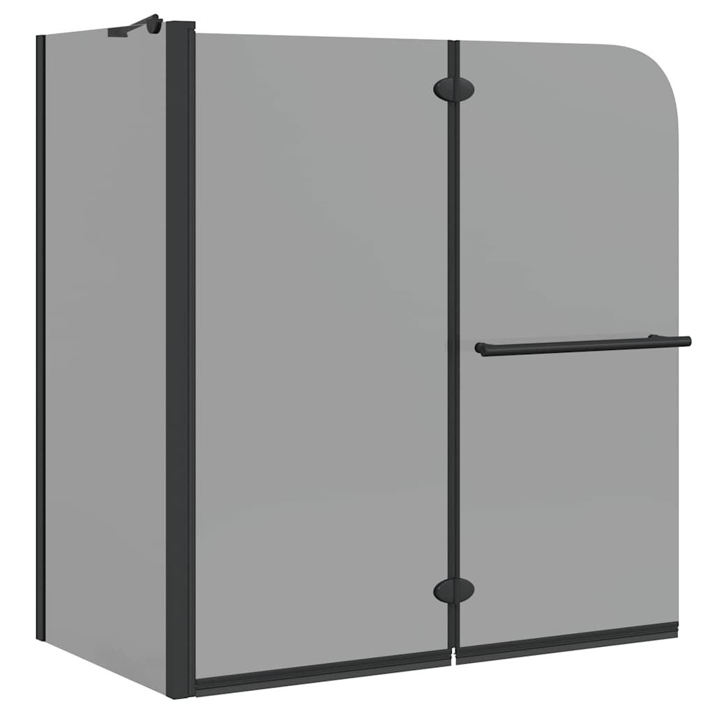 Cabina doccia bifold Vidaxx trasparente scuro 120 x 67 x 129 cm