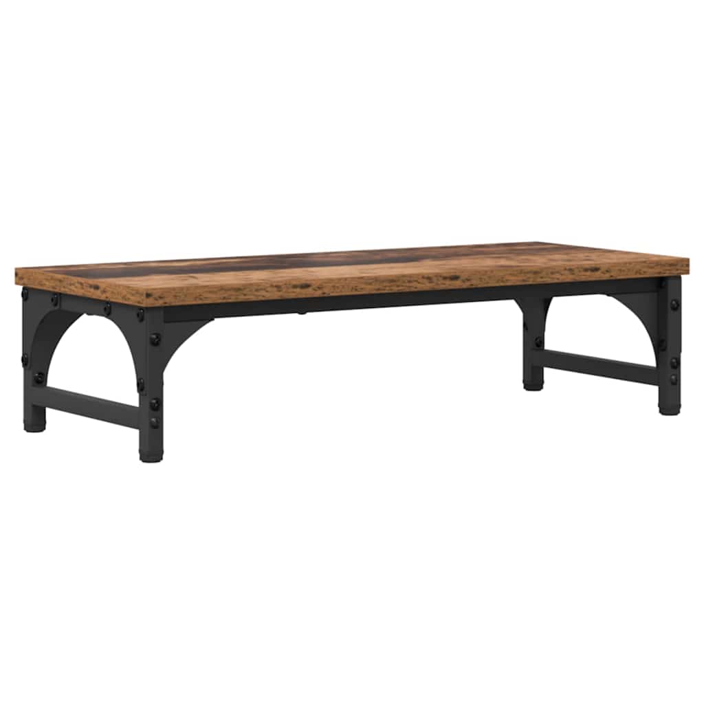 Vidaxxl soporte para monitor madera vieja 55 x 23 x 14 cm madera procesada