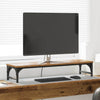 Vidaxxl soporte para monitor madera vieja 85 x 23 x 15,5 cm madera procesada