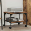 Supporto per stampante Vidaxxl in legno vecchio 50 x 40 x 38 cm in legno lavorato