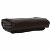 Vidaxl zeil 650g m² bruin 3 x 6 m canvas met pvc-coating