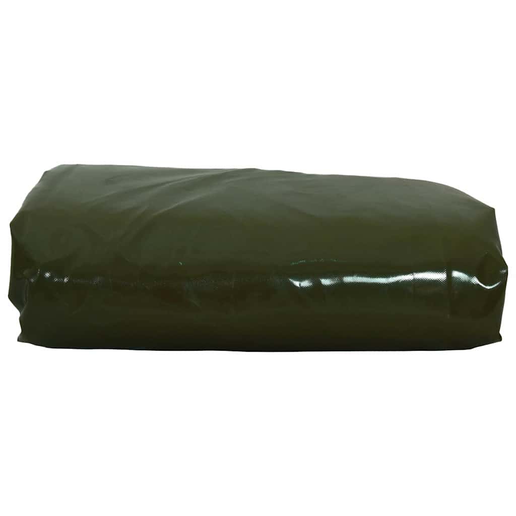 Vidaxl zeil 650g m² olijf groen 1 x 2,5 m canvas met pvc-coating