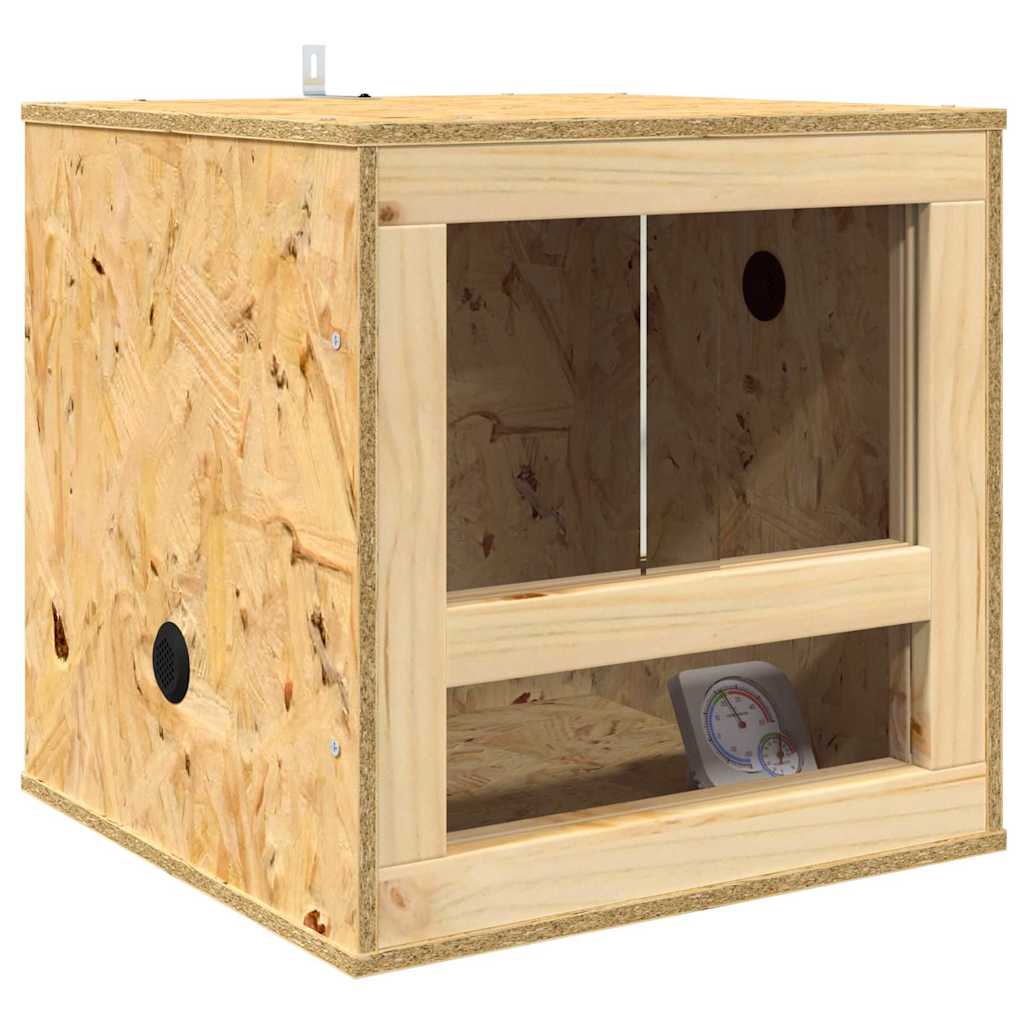 Vidaxl terrarium bruin 100 x 50 x 50 cm osb