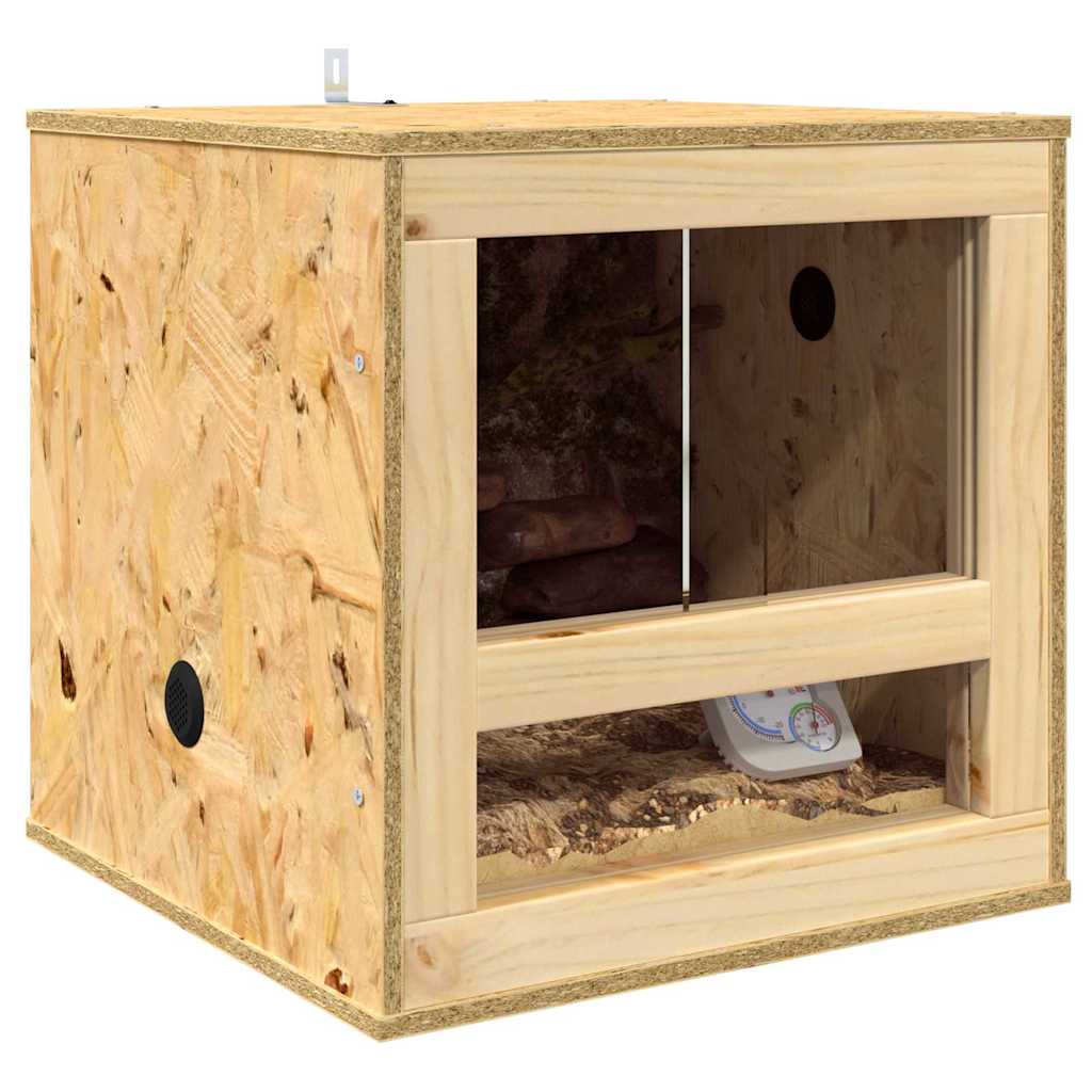 Vidaxl terrarium bruin 100 x 50 x 50 cm osb
