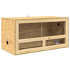 Vidaxl terrario marrón 80 x 40 x 40 cm osb