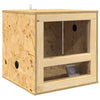Terrario Vidaxl marrone 40 x 40 x 40 cm osb