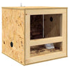 Terrario Vidaxl marrone 40 x 40 x 40 cm osb