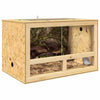 Vidaxl terrario marrón 80 x 50 x 50 cm osb