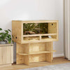 Terrario Vidaxl marrone 100 x 50 x 50 cm osb