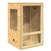 Vidaxl terrario marrón 50 x 50 x 80 cm osb