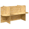 Base per terrario Vidaxl marrone 100 x 50 x 50 cm osb