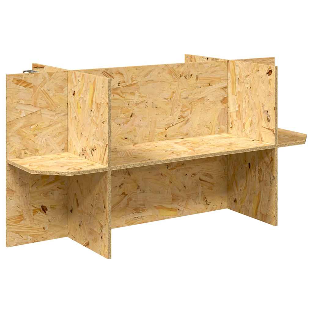 Base per terrario Vidaxl marrone 100 x 50 x 50 cm osb