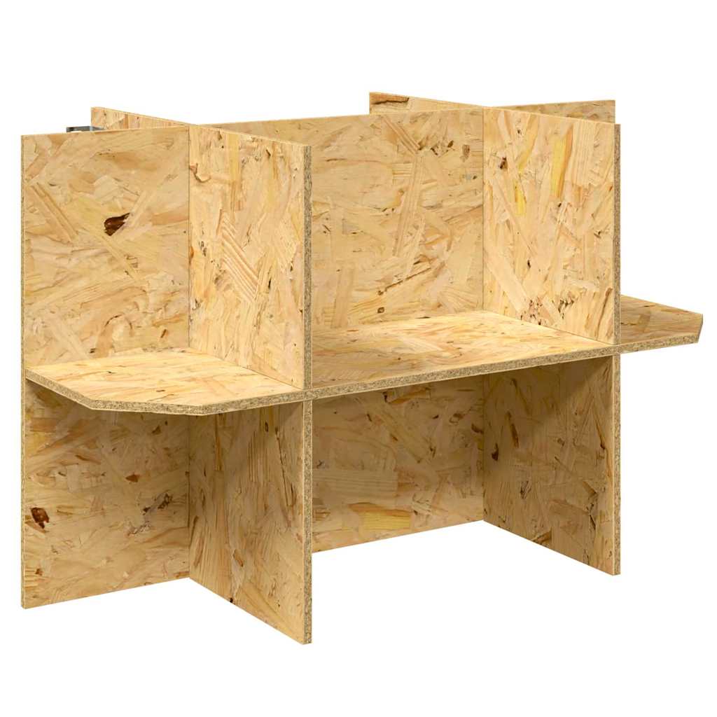 Base per terrario Vidaxl marrone 80 x 50 x 50 cm osb