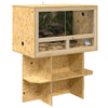 Base per terrario Vidaxl marrone 80 x 50 x 50 cm osb