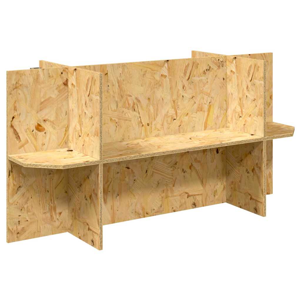 Base per terrario Vidaxl con ripiano marrone 100 x 40 x 50 cm osb