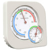 VidaXL termoigrometro bianco 7,5 x 7,5 x 1,2 cm abs