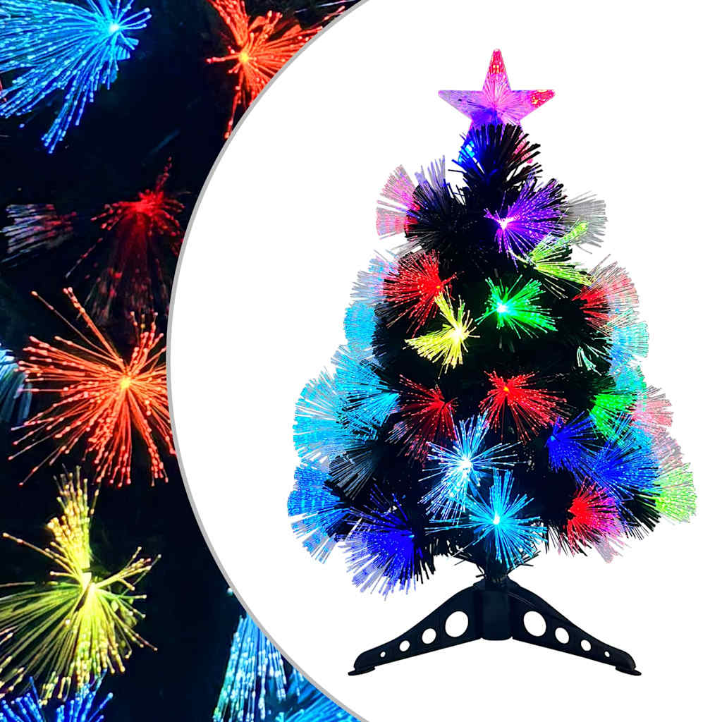 Árbol de Navidad artificial Vidaxx con 50 LED con PVC estándar verde de 64 cm