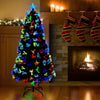 Albero di Natale artificiale Vidaxx con 120 LED con PVC standard verde da 120 cm
