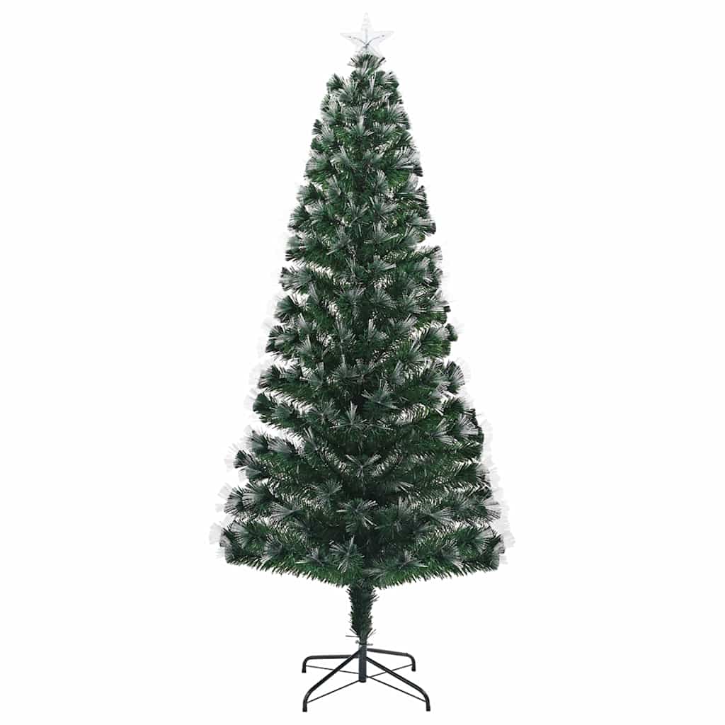 Árbol de Navidad artificial Vidaxx con 250 LED con PVC verde estándar de 210 cm