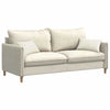 Vidaxl sofa kussens 2 stuks crème 50 x 30 cm cordstof