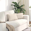 Cuscini per divano VidaXL 2 pezzi in tessuto beige 50 x 30 cm