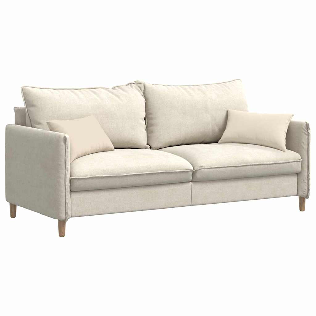 Cuscini per divano VidaXL 2 pezzi in tessuto beige 50 x 30 cm