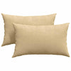 Cuscini per divano VidaXL 2 pezzi in tessuto a corda grigio verde 50 x 30 cm