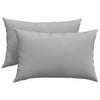 VidaXL cojines de sofá 2 piezas gris nube tela 60 x 40 cm