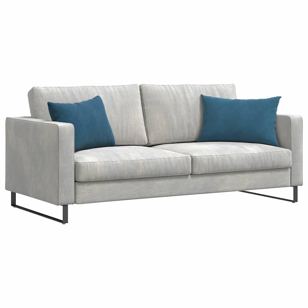 Cuscini per divano VidaXL 2 pezzi in tessuto a corda blu 60 x 40 cm