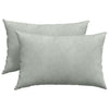 VidaXL cojines de sofá 2 piezas gris claro 60 x 40 cm tela de pana