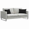 Vidaxl sofa kussens 2 stuks zwart 60 x 40 cm cordstof