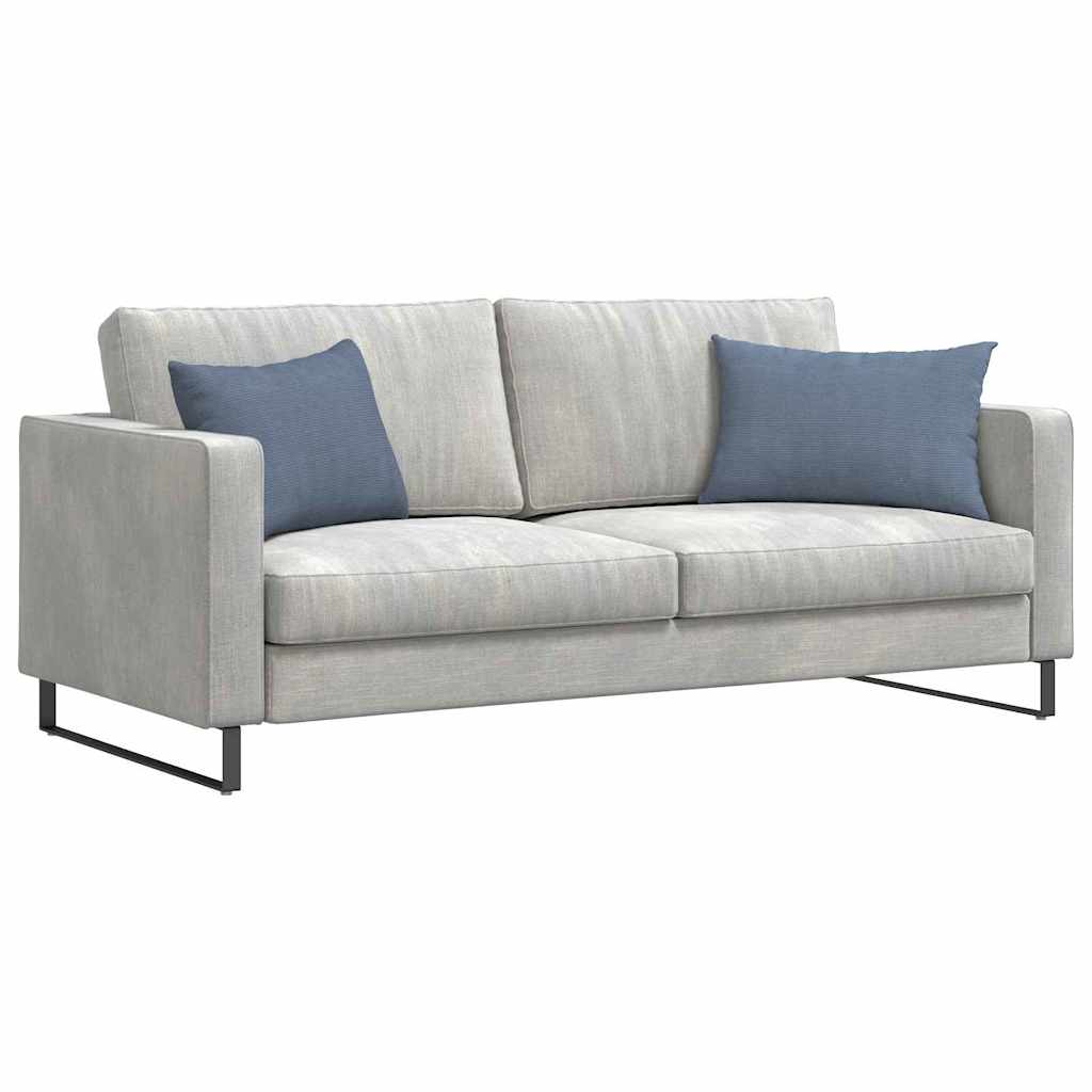 Cuscini per divano VidaXL 2 pezzi in tessuto a corda blu 60 x 40 cm