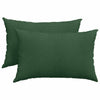 Cuscini per divano VidaXL 2 pezzi in tessuto a corde verde scuro 60 x 40 cm