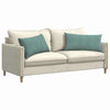 Vidaxl sofa kussens 2 stuks zeegroen 80 x 40 cm cordstof