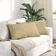 Cuscini per divano VidaXL 2 pezzi in tessuto a corda grigio verde 80 x 40 cm