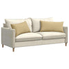 Vidaxl sofa kussens 2 stuks grijs groen 80 x 40 cm cordstof