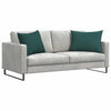 Cuscini per divano VidaXL 2 pezzi in tessuto verde scuro 70 x 50 cm