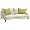 VidaXL cojines de sofá 2 piezas tela verde claro 70 x 50 cm