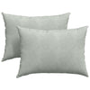 Cuscini per divano VidaXL 2 pezzi in tessuto a corde grigio chiaro 70 x 50 cm