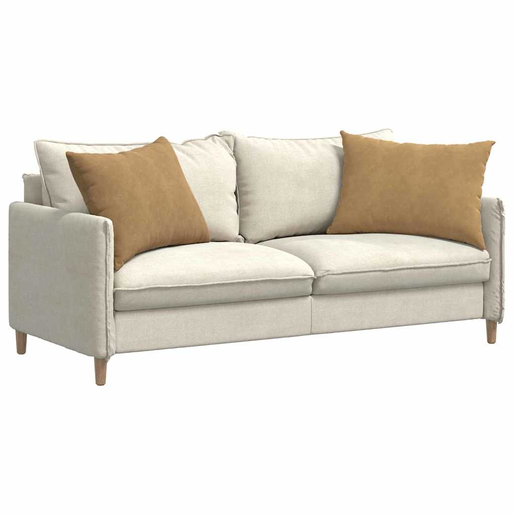Cuscini per divano VidaXL 2 pezzi in tessuto a corda marrone 70 x 50 cm